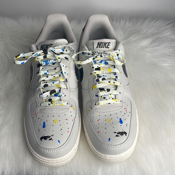 Nike | Air Force 1’07 LV8 Low Paint Splatter CZ0339-001 - Picture 3 of 11
